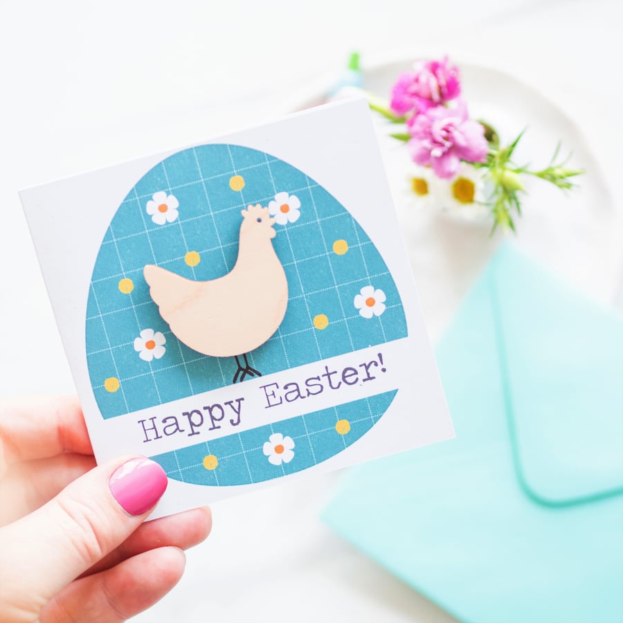 Easter Chicken Card