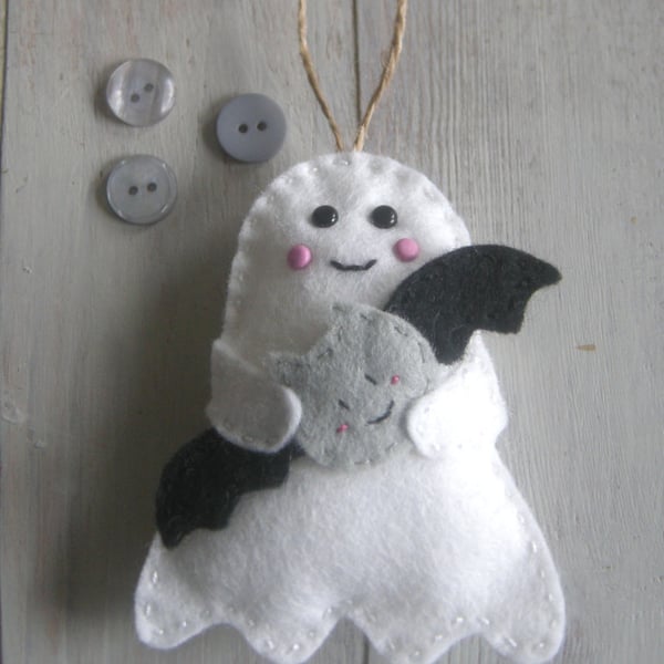 Halloween craft kit sewing kit make a ghost decoration