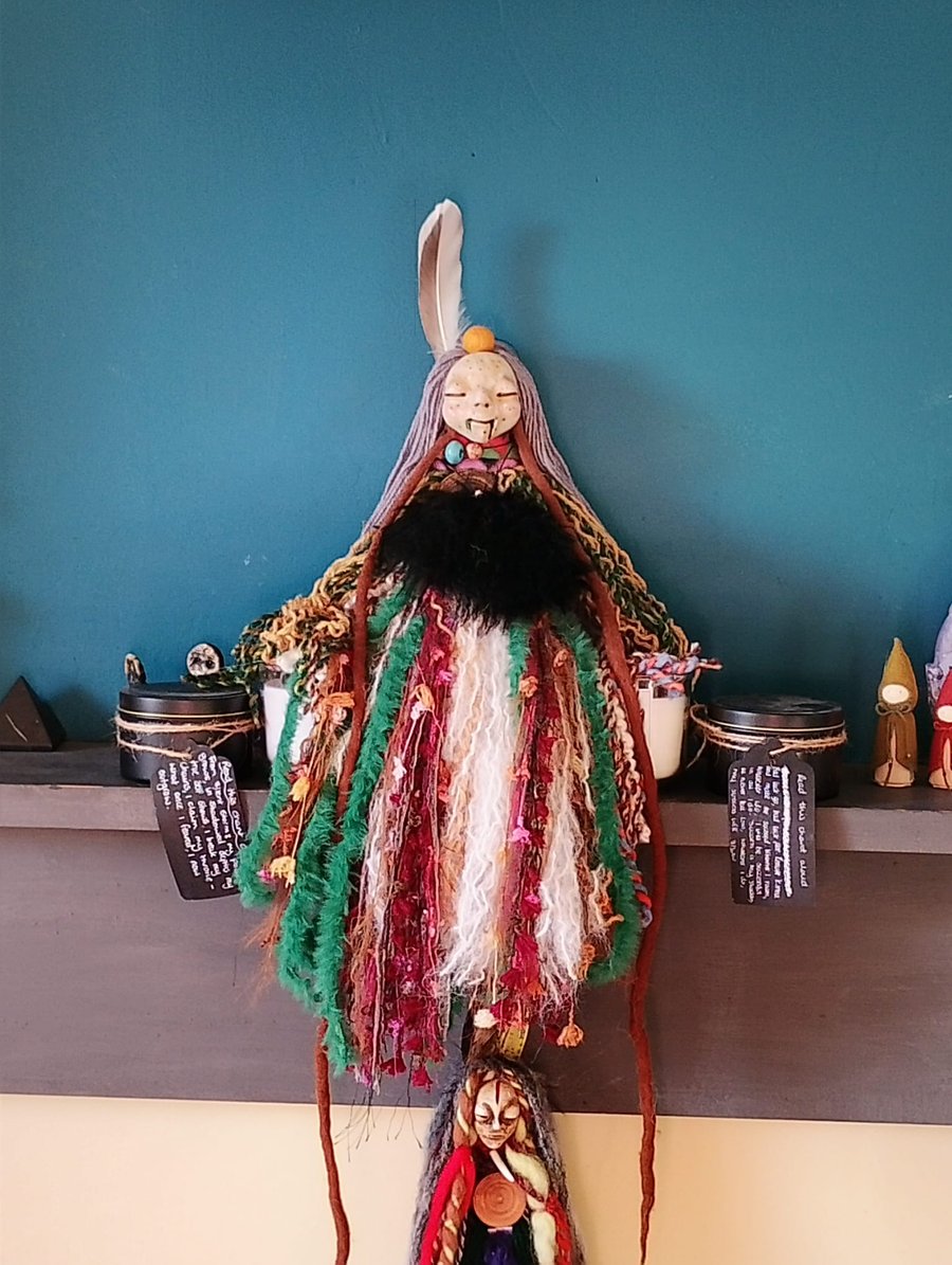Spirit doll,witches ward, 
