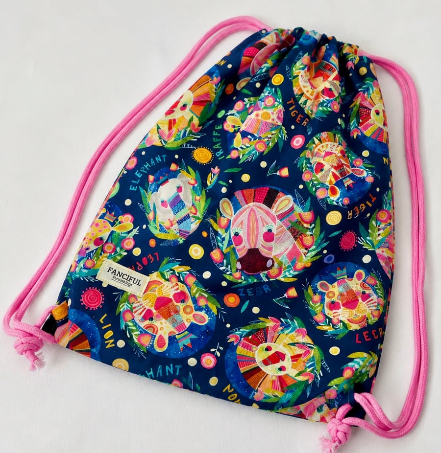 Childs Drawstring Backpack 