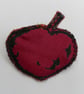  Fabric Apple Brooch - Image 1
