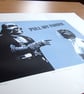 Star Wars Pull My Finger Hand Pulled Limited Edition Screen Print - Image 2