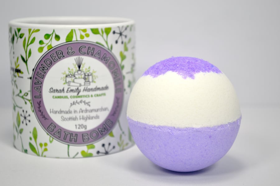 Lavender & Chamomile Bath Bomb