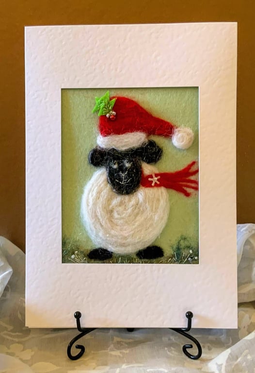 Jolly Sheep Christmas Card