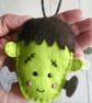 Craft kit, sewing kit, Make a cute Frankenstein decoration - Image 3