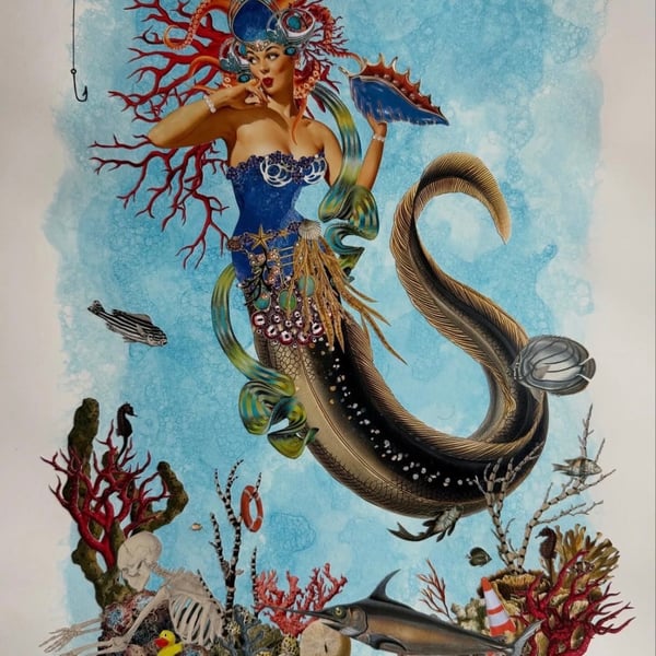 "CATCH OF THE DAY" - A2 LIMITED EDITION PRINT