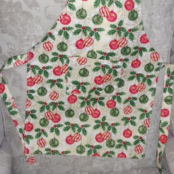 Childs Christmas Apron