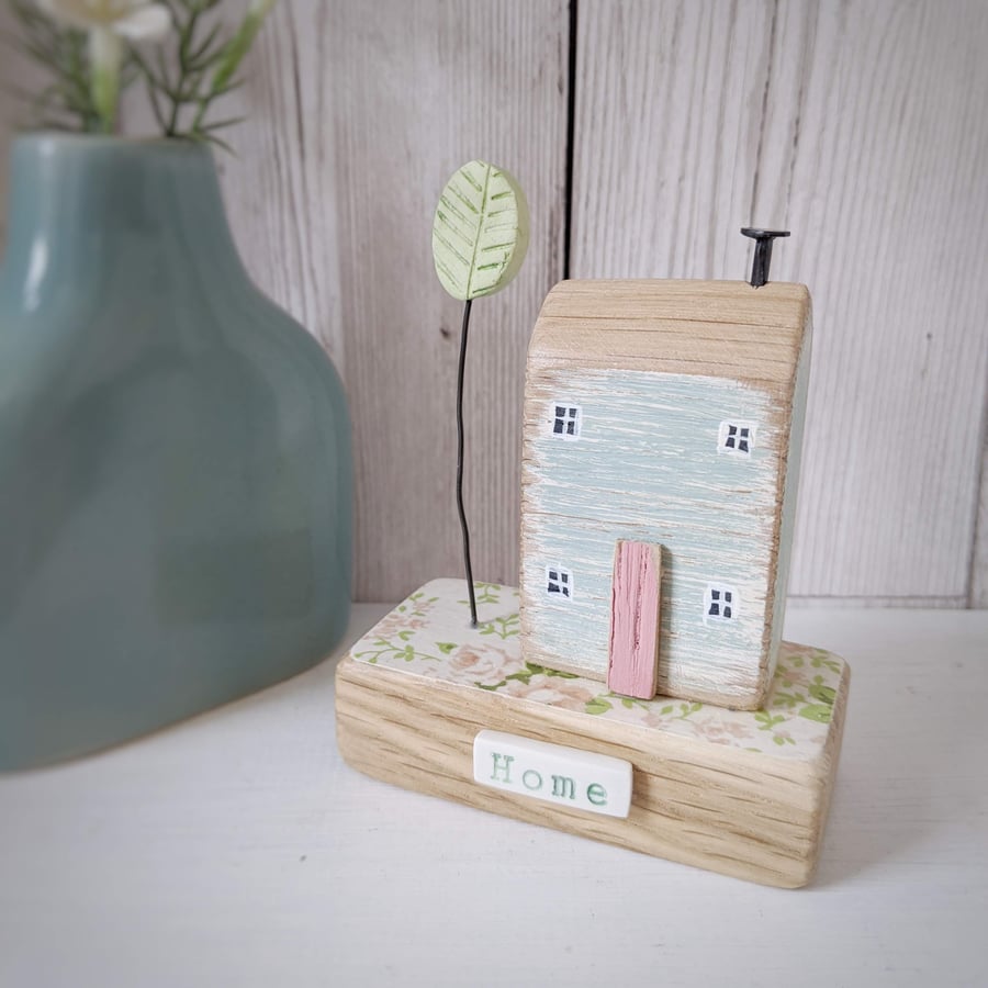 Little House with Clay Tree 'Home'