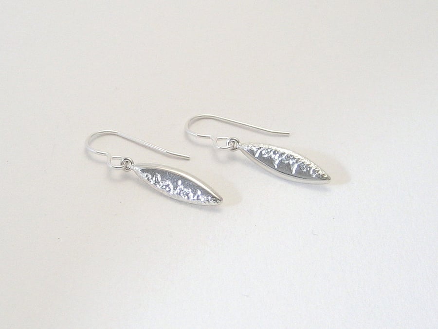 Sterling Silver Eclipse Extra Small Earrings