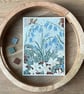 Mosaic Floral Art :  Bluebell Wood Mosaic Wall Plaque  - Image 4
