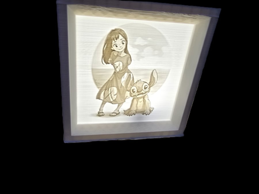 Lithophane Cube (5) Photo