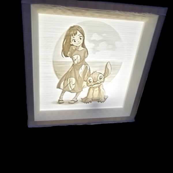 Lithophane Cube (5) Photo