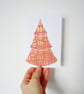 Collaged Tree Christmas Card - Image 1