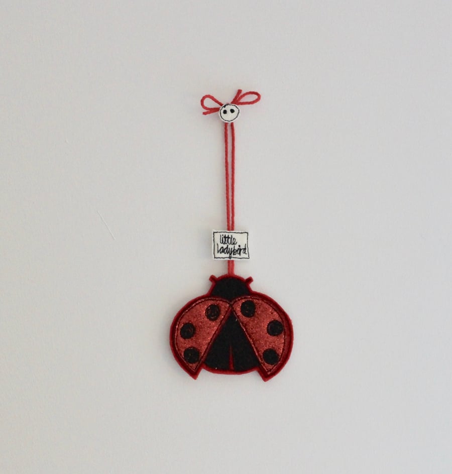 'Little Ladybird' - Hanging Decoration