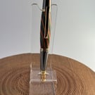 Multicolored wooden ball point pen