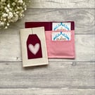 Tea bag wallet, tea gift 