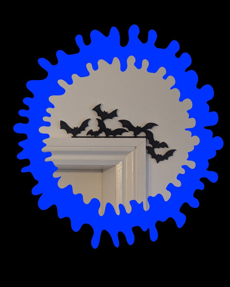 Halloween Door Frame Decoration – Bats