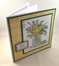 Spring flowers greetings card - Image 6