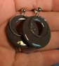 Minimalist Open Circle Earrings - Image 2