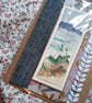watercolour print greeting card handmade- no 7 beachscape
