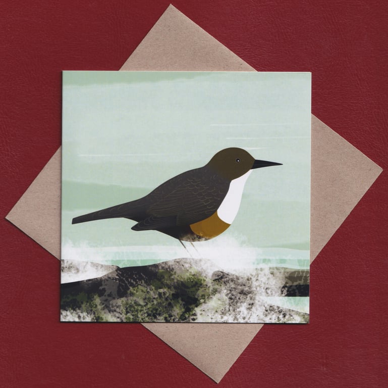 Greetings card - birds - wildlife card