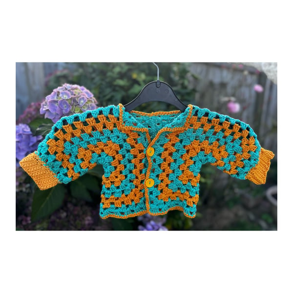 Crochet Hex Cardigan