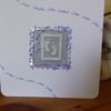 Reserved Personalised Pitter Patter New Baby Boy card