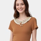 Artisan Made Lace Collar - Handmade in Ukraine - Ethical Slow Fashion 