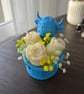  Highland Calf Rose Candle Bouquet