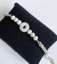 Pearl and Jadeite Chainmaille Bracelet - Image 9