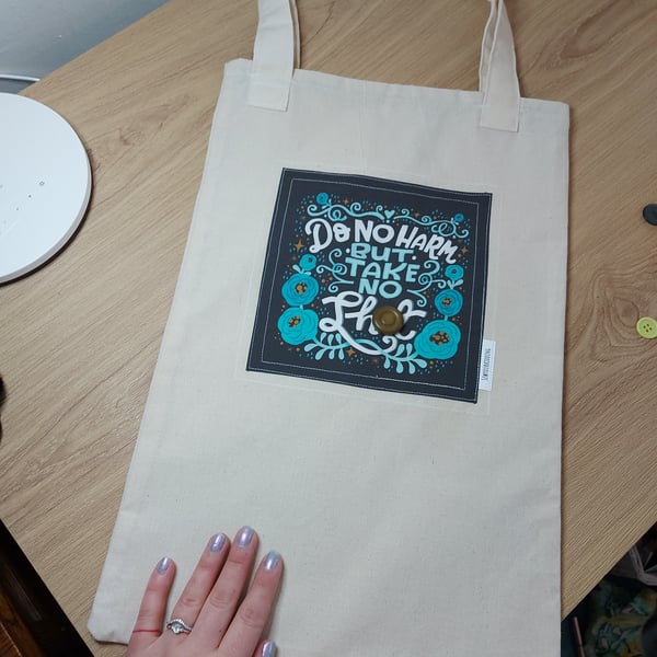Do no harm but take no sh-t tote bag 