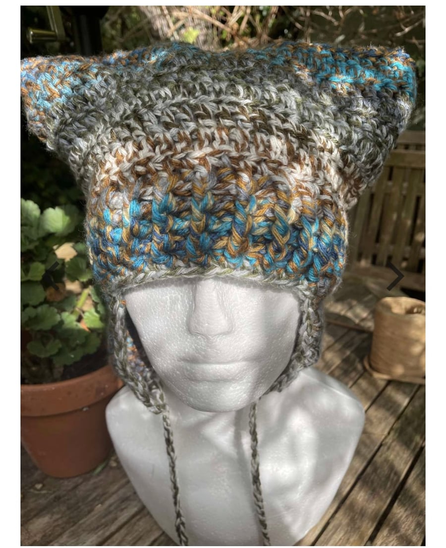 Hat - Winter Cat Ear Style