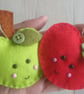 Teacher gift - apple decoration can be personalised - Image 5