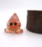 small red wispy glass wisp figure - Image 1
