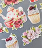 Afternoon Tea die cuts, collage pieces, card toppers, junk journal supplies - Image 5