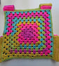 Retro crochet multi coloured vest top - Image 5