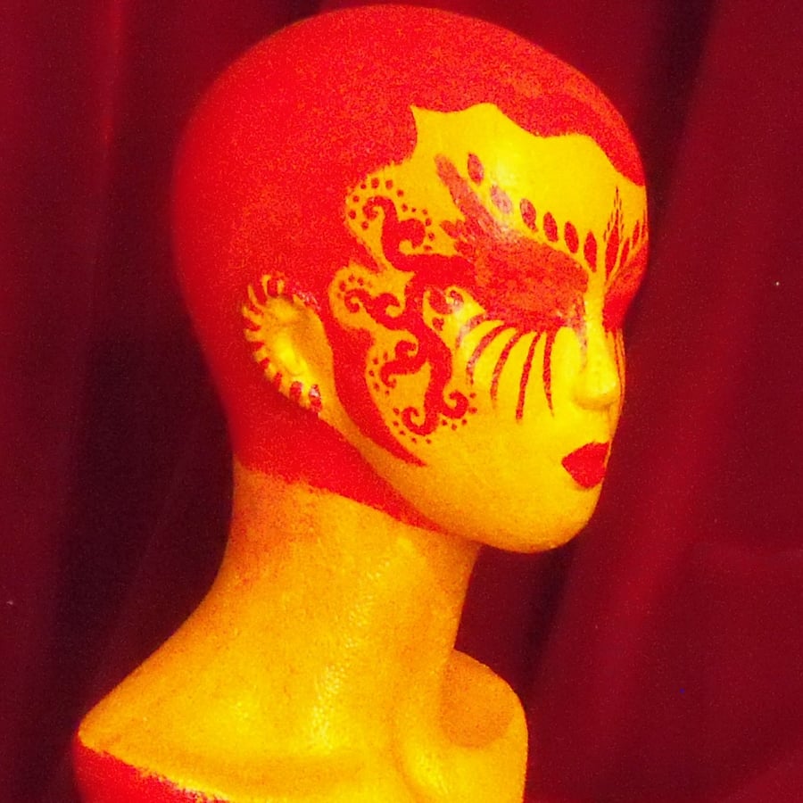 RED AND YELLOW HEAD