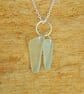 Glass icicle cluster pendant - Image 1