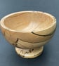 Spalted beech goblet bowl - Image 1