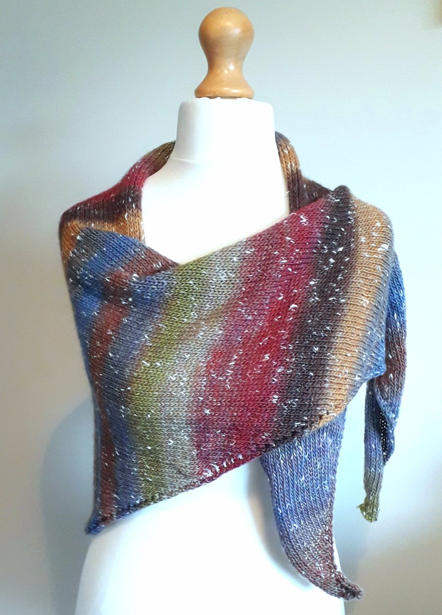 Northern Lights Wrap, Shawl, Stole, Scarf
