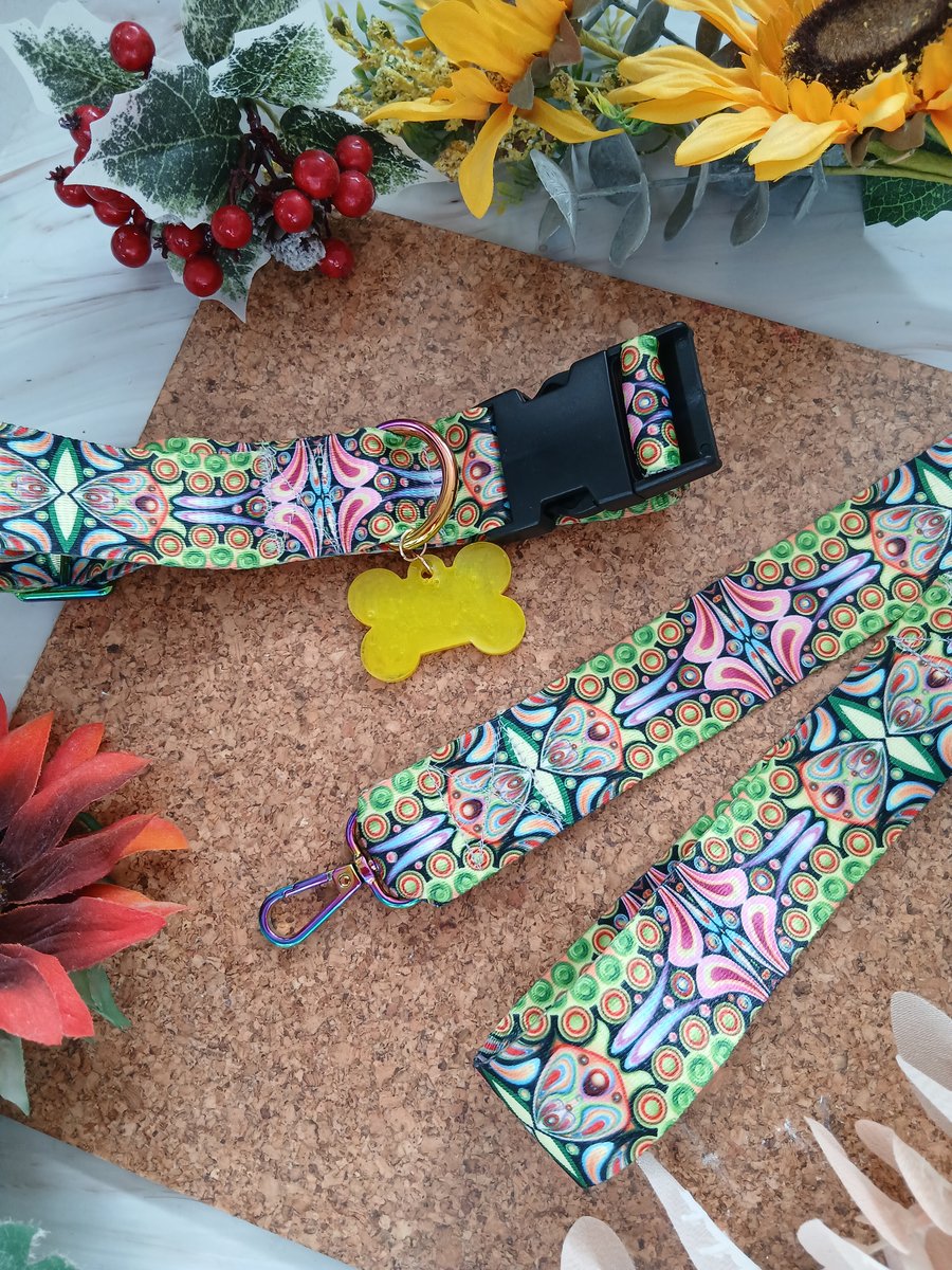Bespoke Handmade Dog Lead and Collar, dog accessories