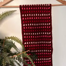 Handmade Long Scarf - Gradient Pinks. Perfect gift