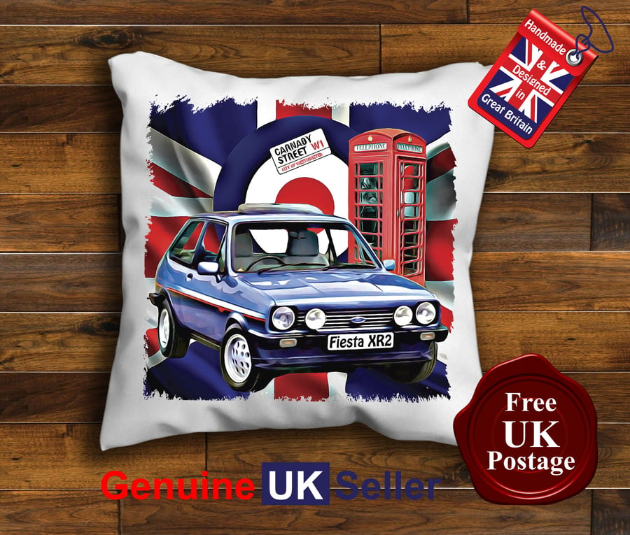MK1 Ford fiesta XR2 Cushion Cover, Choose Your Size