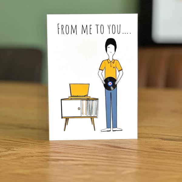 From Me to You... Greeting Card