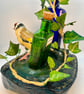 Papier maché goldfinch sculpture  - Image 8