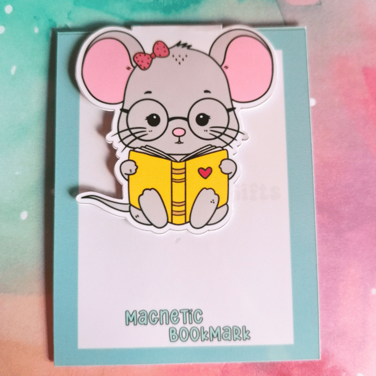 Reading mouse Magnetic Bookmark 
