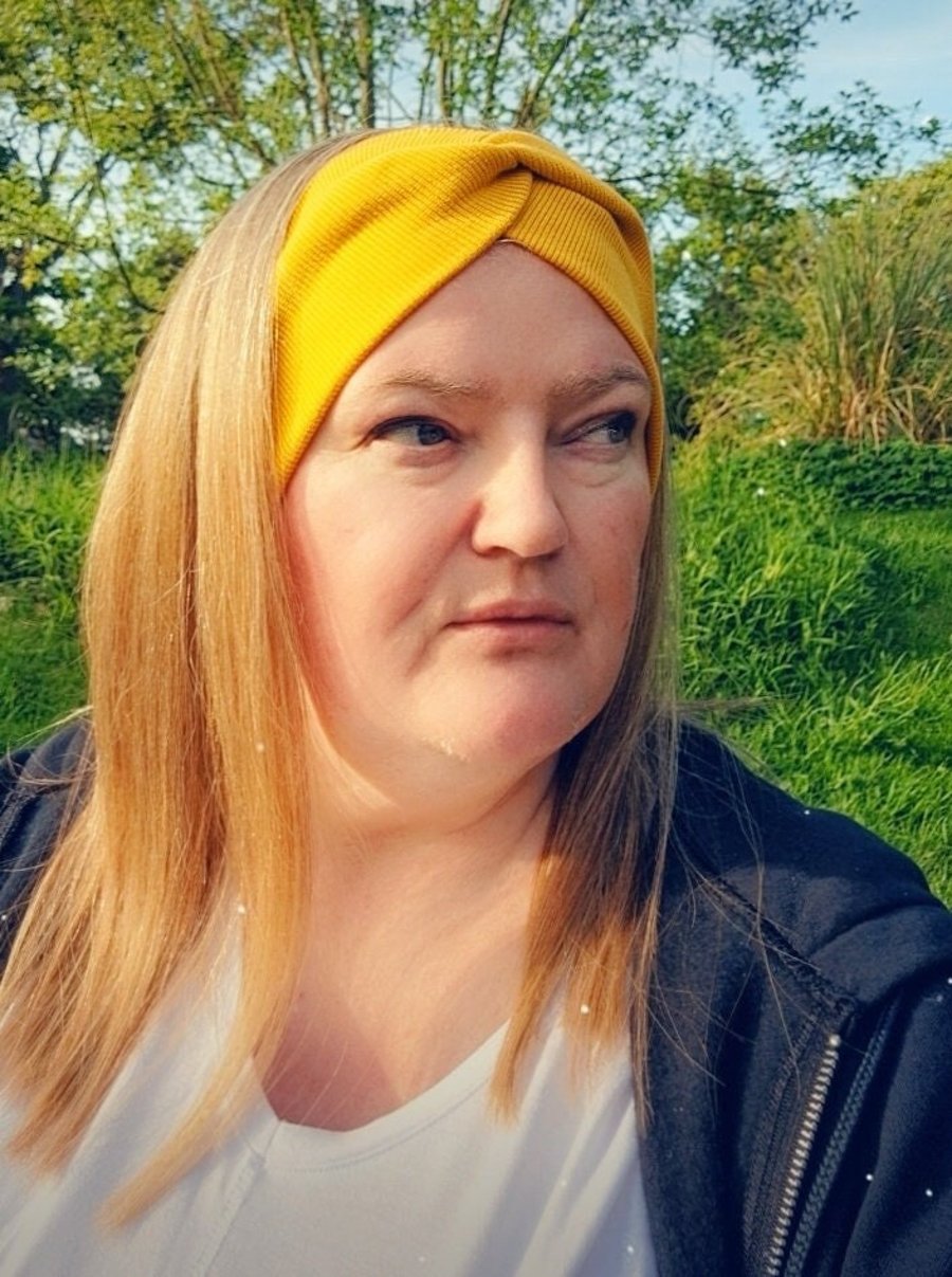 Twisted Knot Jersey Stretch Headband - Lottie