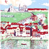 Whitby - Yorkshire Screenprint Art