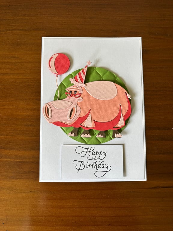 Poppy the Happy Hippopotamus Birthday Wishes.