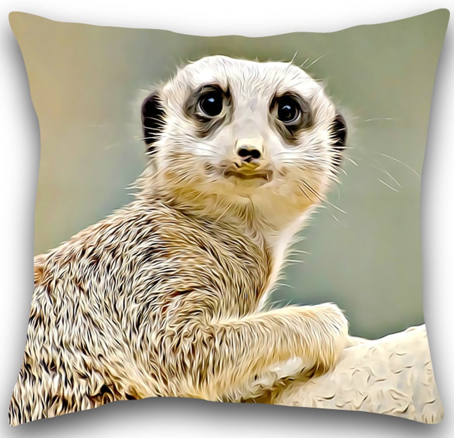 Meerkat Cushion Meerkat pillow 